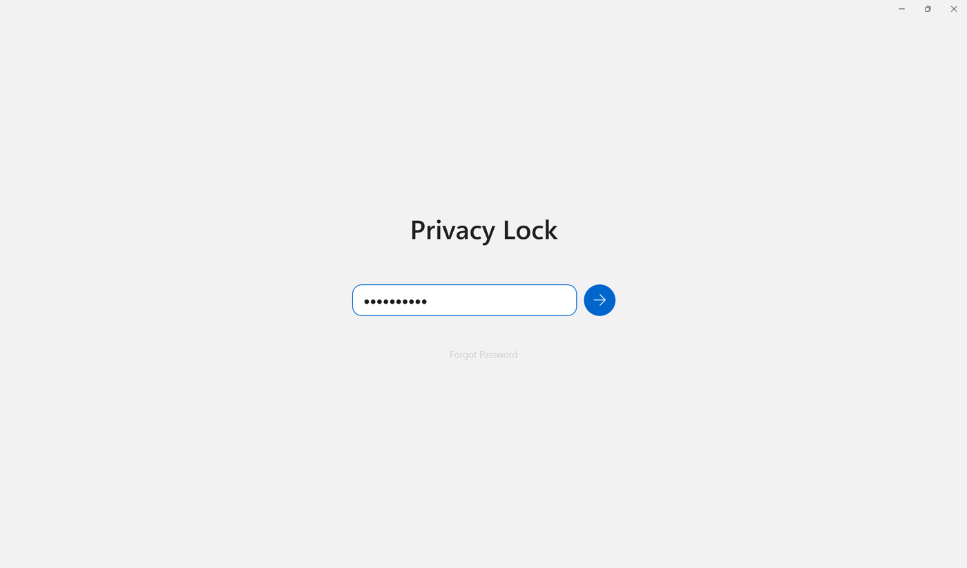 Novara privacy lock